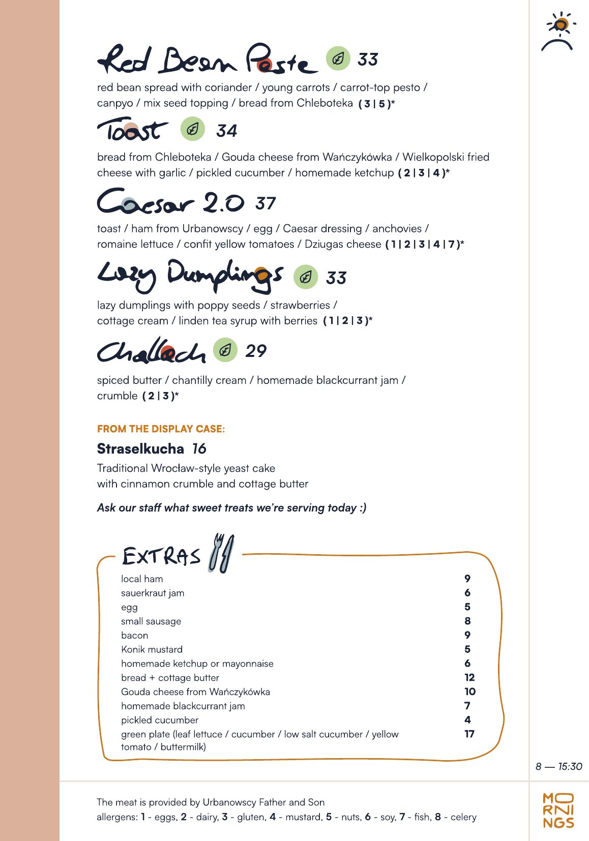 Frajda Wrocław menu - page 2