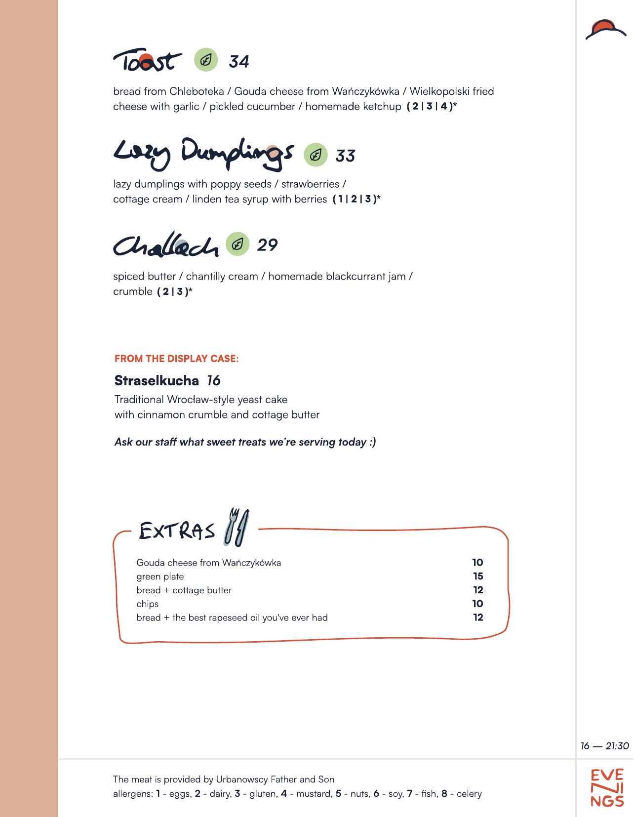Frajda Wrocław menu - page 4