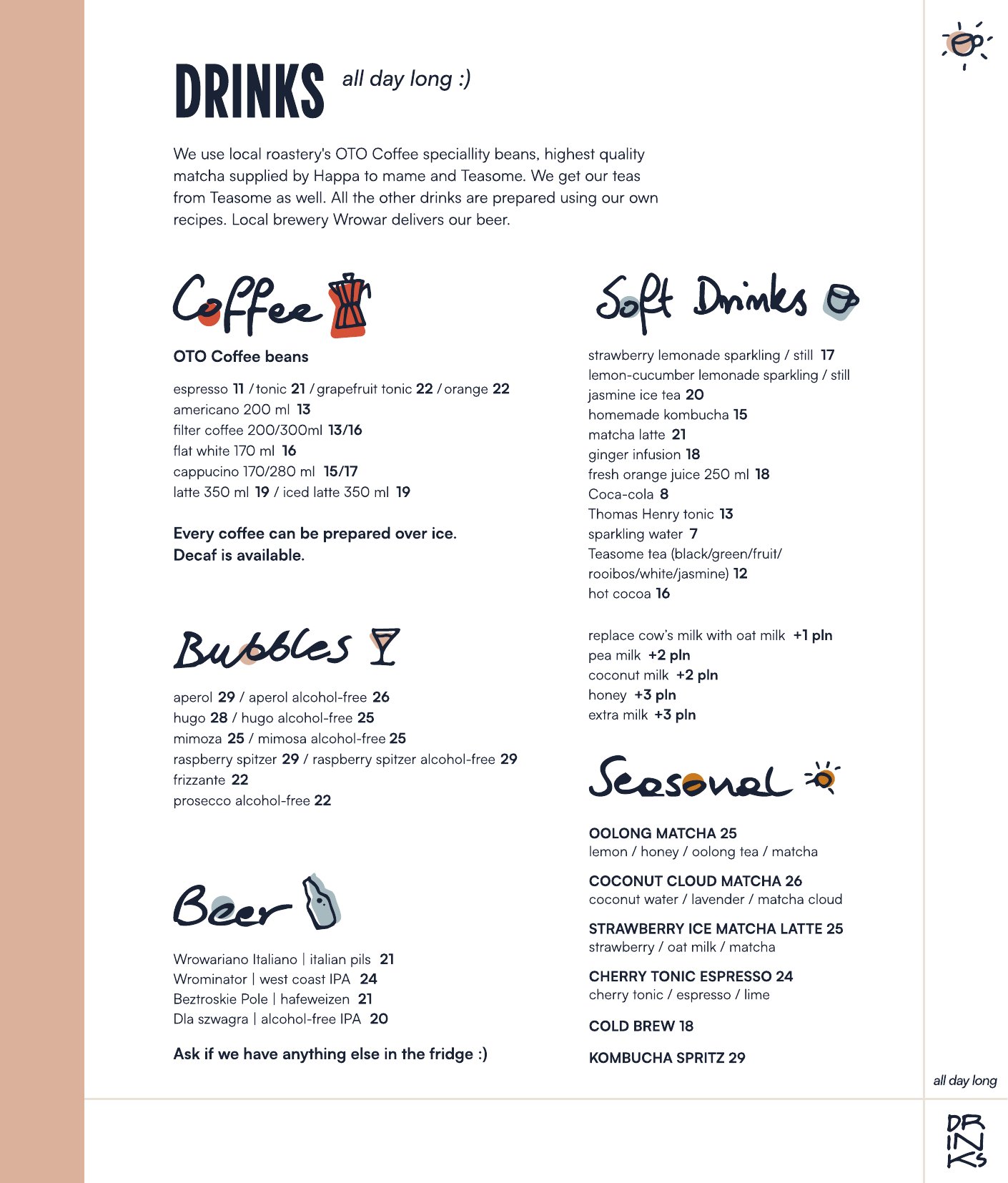 Frajda Wrocław menu - page 5