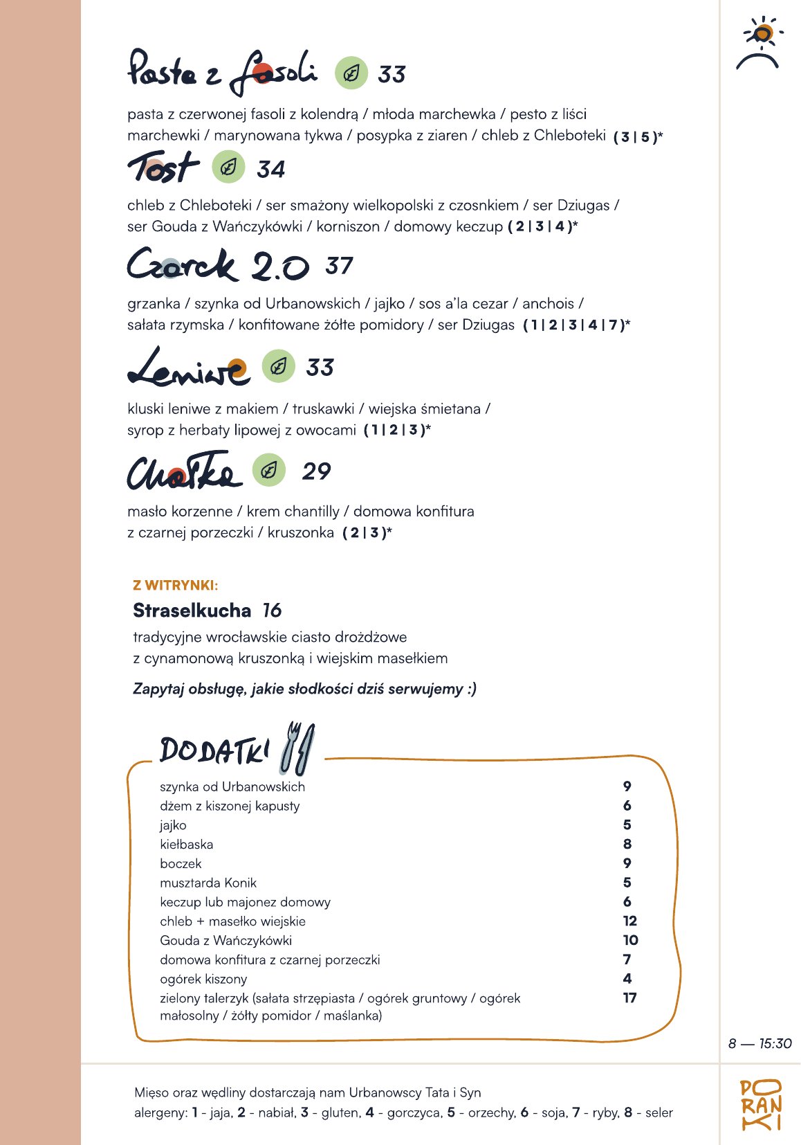 Menu Frajda Wrocław - strona 2