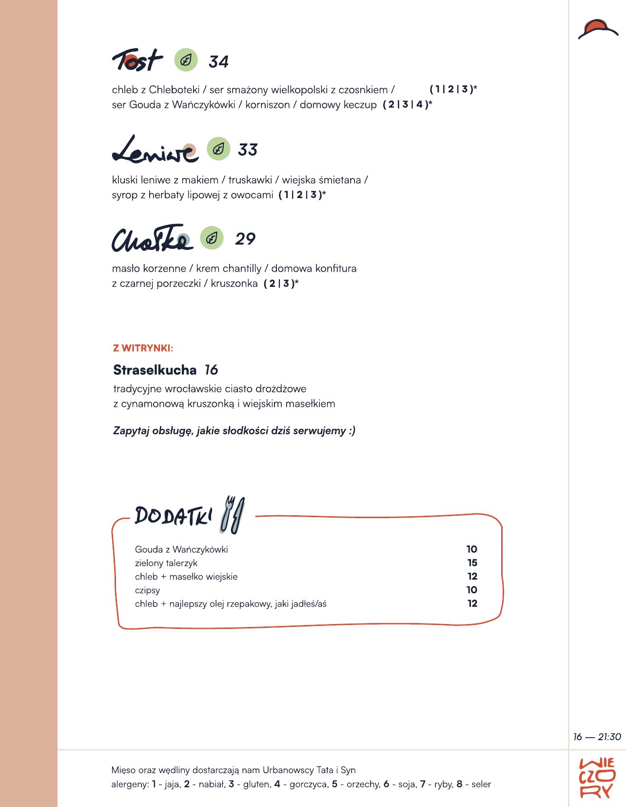 Menu Frajda Wrocław - strona 4